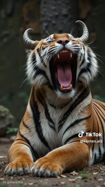 Laughing Tiger: A Hilarious Animal Comedy Video