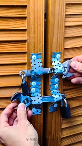 How to Lock a Door Without a Lock — Smart DIY Trick 🔐 | 5-Minute Crafts Family