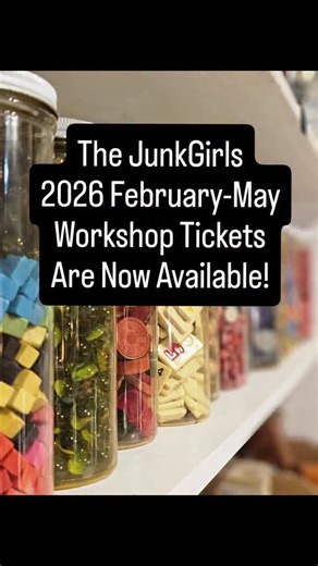 Hi friends! The tickets for our 2026 Feb-May Workshops are now available! They are now on our website (link in bio) and in addition to the popular Monoprinting, Junk Journaling with Ellen, Metal Stamping with Melissa, Junk Bots with Jenny K, we've added Neurographic Art with Water Color Brushes and will be launching more new ones, soon! Our Workshops come with a structure parking pass and the promise of a fun & creative time. The space is also available for private parties, corporate events, bir