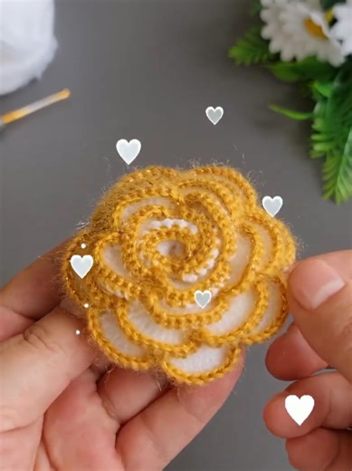 Beautiful Crochet Flower Tutorial Beginner Friendly #crochet #flower #crochettutorial #Diy #Craft