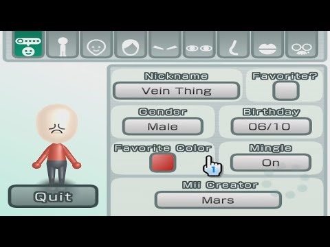 Angry vein effect thingy - Mii 3461
