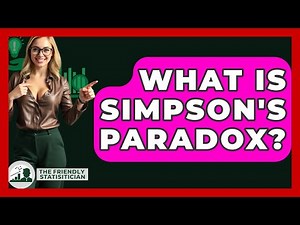 What Is Simpson's Paradox? - The Friendly Statistician