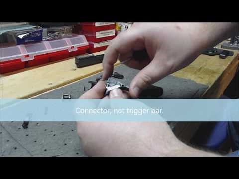 Glock 42/43 trigger connector install