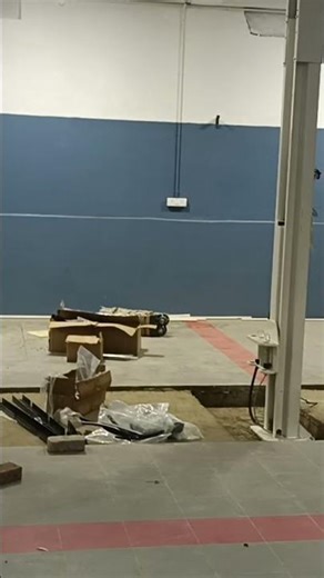 two post lift installation auto #automobile #automobile @refugiomental6032 #machine #welding