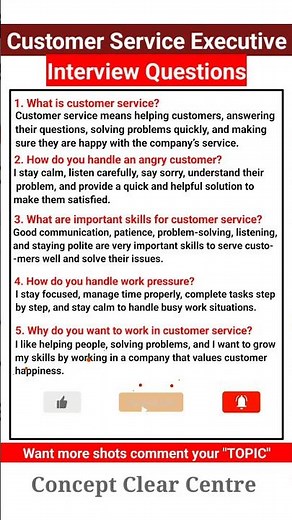 Top 5 Customer Service Customer Support Job Interview Questions and Answers to ace your Dream Job