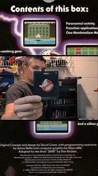 Ghostbusters on the Atari 2600 WASN'T ORIGINALLY a Ghostbusters Game! #retrogaming #gaming #nintendo