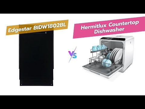 🧼 EdgeStar vs Hermitlux Dishwasher Comparison! 🚿