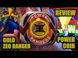 Gold Zeo Ranger Power Coin Review (Mighty Morphin Power Rangers)