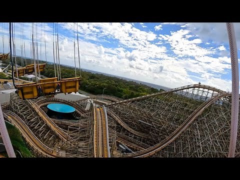 Trident On Ride POV - Sea World Gold Coast