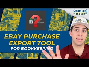eBay Purchase History Export Tool for Bookkeeping | FREE Chrome Extension Tutorial 2025