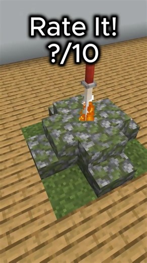 Fire Sword in Minecraft