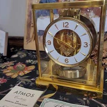 Atmos 1958 retirement gift survivor clock