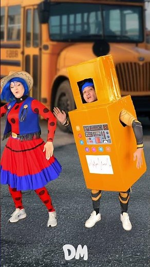 Robot Wheels on the Bus 🤖🚌 Futuristic Bus Song 2025 Dominoki