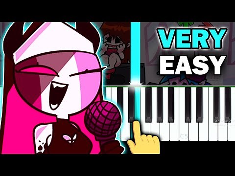 Gospel - Friday Night Funkin (Mid-Fight Masses) OST - VERY EASY Piano tutorial