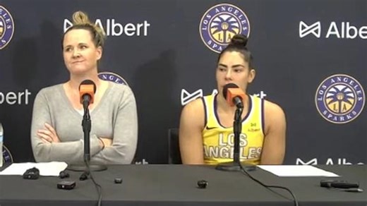 Lynne Roberts, Kelsey Plum react to sex toy thrown on court