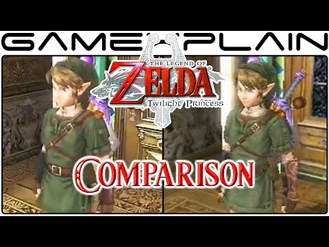Zelda: Twilight Princess HD Head-to-Head Comparison p3 (Wii U vs. Wii, GameCube - Nintendo Minute)