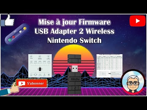 Mise à jour Firmware 8BitDo USB Adapter 2 Wireless Nintendo Switch