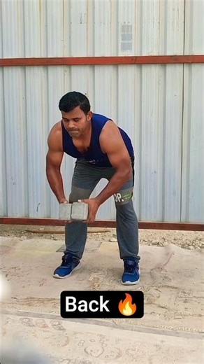 I Tried A DIY Home Back Workout #shorts #ytshorts #back