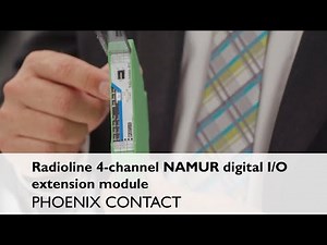 Radioline 4-channel NAMUR digital I/O extension module