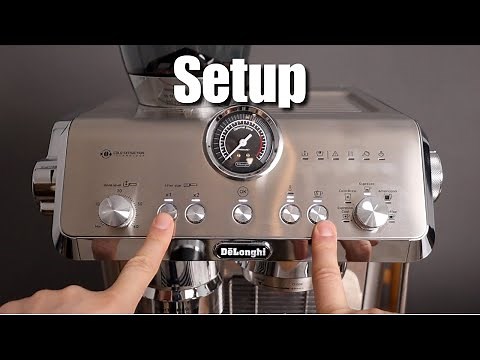 Delonghi La Specialista Opera EC9555 - All the Settings