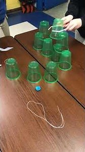STEM challenge stack the cups