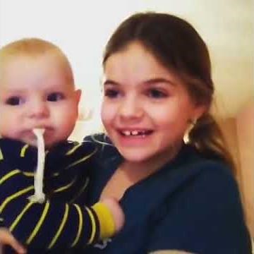 Baby Throws Up on Sister During Vlog - 985125