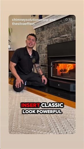 Regency wood burning insert installation 🪵