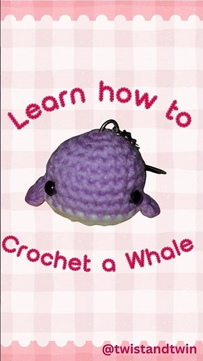 crochet whale tutorial..🐋 #whalecrochet #tutorial #fypシ #crochet