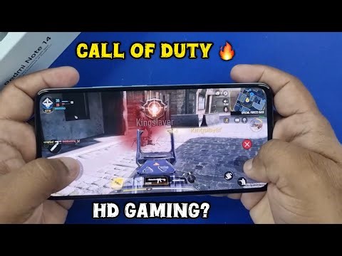 Redmi Note 14 Call of Duty Mobile Test | Xiaomi 14 Gaming Performance 🎮🔥