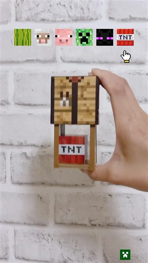 Minecraft Magic Box #minecraft #diy #shorts #diy