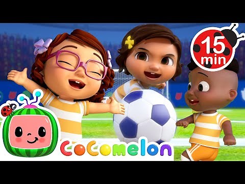 CoComelon Soccer Song! ⚽ Sports for Kids + More Popular CoComelon Nursery Rhymes & Kids Songs