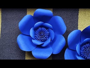 Giant Paper Flower Aurora | Paper Flowers Backdrop