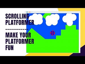 How To Make A Scrolling Platformer on Scratch