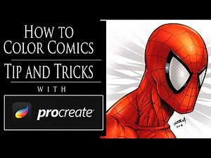 How to Color Comic Art with Procreate - Tips and Tricks