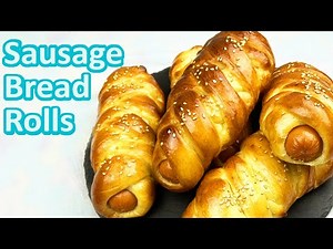 How to make Sausage Bread Rolls at home | Soft and Fluffy