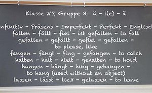 Irregular German Verbs Category #7 (Bonus)