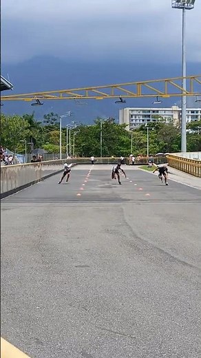 Patinaje, Nacional Ibagué Mayores varones 100mts carriles. #patinajedevelocidad #100m #100 #carriles