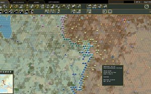 游戏东线战争2（wite2）1941年大战役剧本pvp 德军t7态势