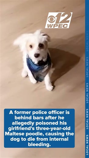Ex-Florida cop accused of intentionally killing girlfriend's poodle with poison