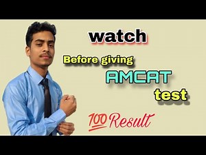 How to Crack #amcat test, watch before giving the test 💯 result