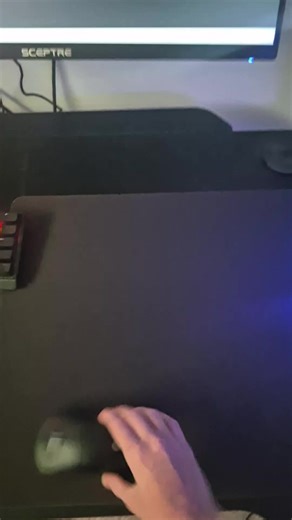 new skates for my mouse are so good: xray obsidian dots#setup #techtok #fyp #xray #clean