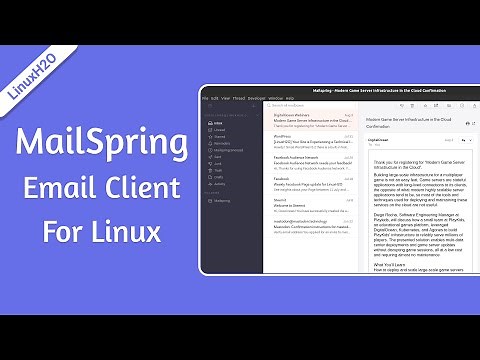 MailSpring • An amazing email client for Linux