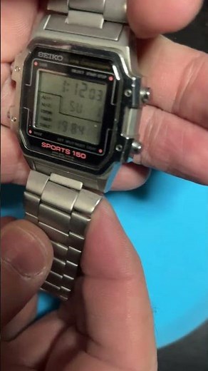 Vintage 1987 Vintage 1987 Seiko Alarm Chronograph Sports 150 M421 5030 Watch *New battery*