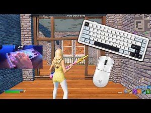 AULA F65😍Satisfying Keyboard & Mouse Sounds ASMR Smooth 240FPS 4K