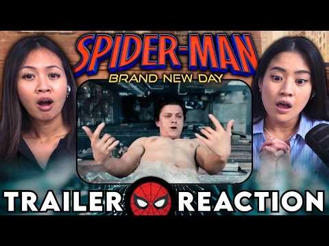 SPIDER-MAN IS BACK! 🥺🕷️🕸️ Brand New Day Trailer Reaction & Breakdown