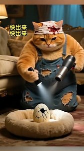 9.5M views · 58K reactions | Orange Cat stolen eagle 礪 egg, which he hatched and then trained it up, but something happened #CatsofFacebook #CatLovers #FelineFun #CatVideos #ArtificialIntelligence #AIgenerated #MachineLearning #AITechnology #CatAI #AICat #FelineAI #CatsofAI #AIart #GeneratedContent | Emmanuel Sinbad 01 Vs Cat Kingdom | Facebook