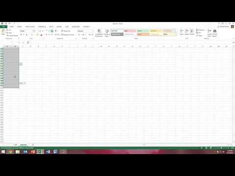Creating a histogram from a simulation in Microsoft Excel