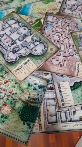 Lost Mine of Phandelver Adventure Map Bundle - Quality Battlemap Prints on Matte Photo Paper or Canvas - 14 Maps Sized 12"x16" in (30x40cm) - Etsy