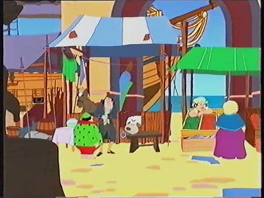 The Adventures Of The Adventures of Captain Pugwash: Captain Pugwash Sets Sail (1999 UK VHS)