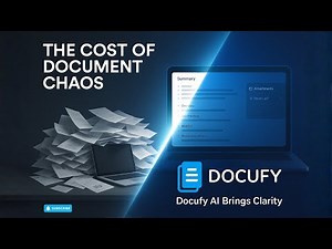Docufy AI: From Document Chaos to Clarity | The Future of Document Intelligence